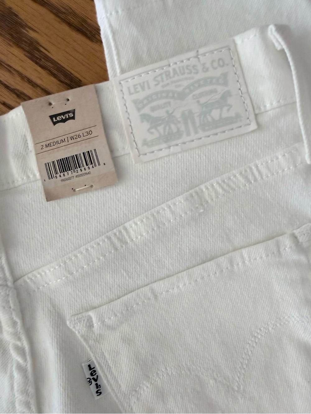 LEVI'S 311 Shaping Skinny Jeans - White - Picture 4 of 12